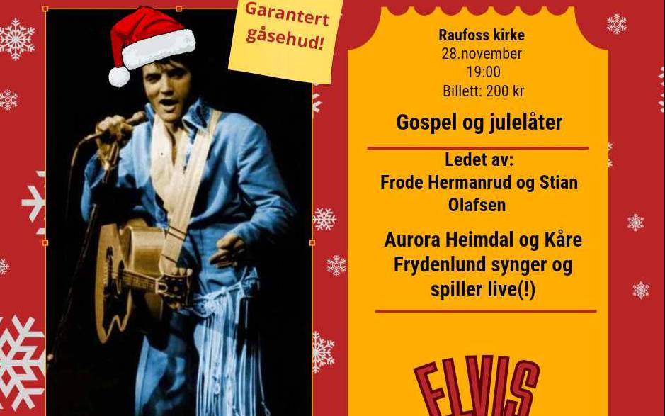 Image for En lun helaften med jule- og gospelmusikk av Elvis Presley