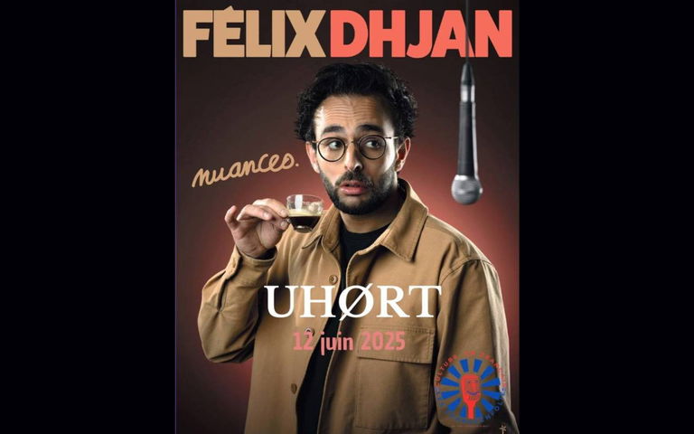 Bilde for arrangement Fèlix Dhjan (French Stand up)