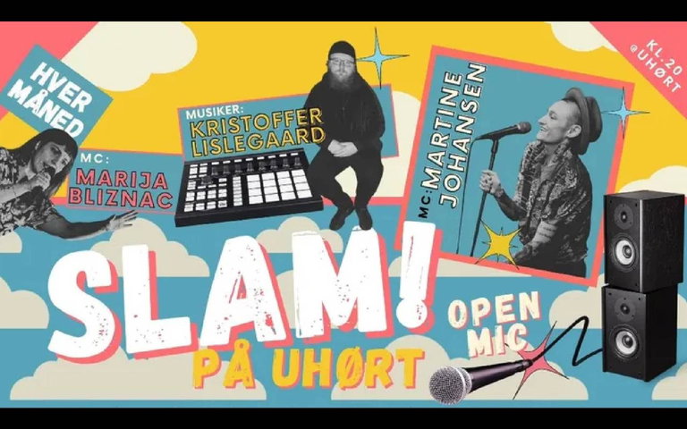 Bilde for arrangement Slam! På Uhørt // Juni