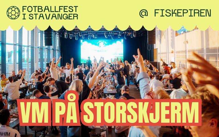Bilde for arrangement Fotball VM 16. juni // Fotballfest i Stavanger @ Fiskepiren