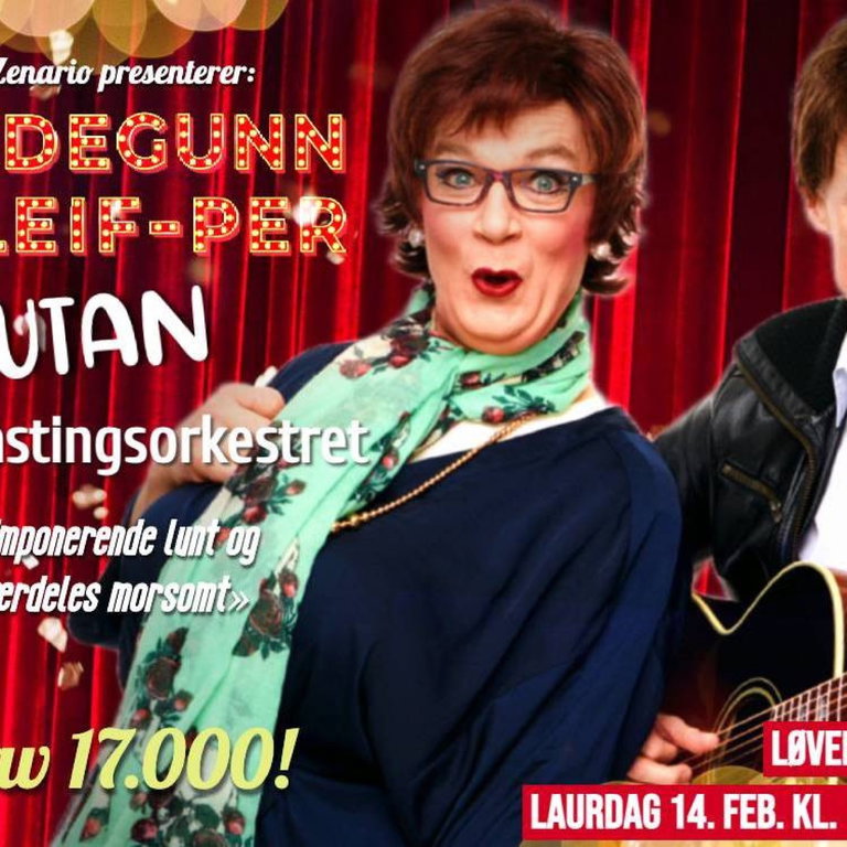 Utsolgt! Hildegunn og Leif-Per utan Kringkastingsorkestret // Løvenvold Theater