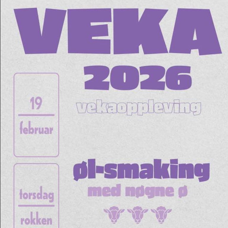 Ølsmaking med Nøgne Ø //VEKA 2026