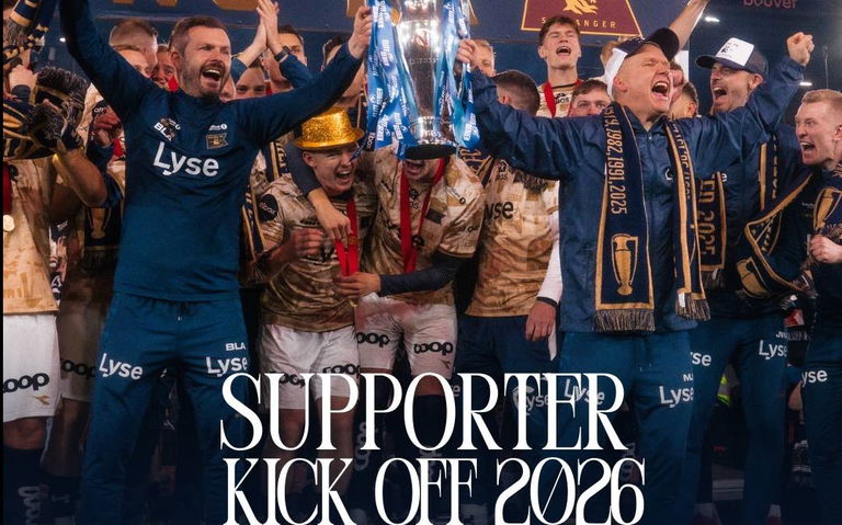 Bilde for arrangement Viking supporter kick off