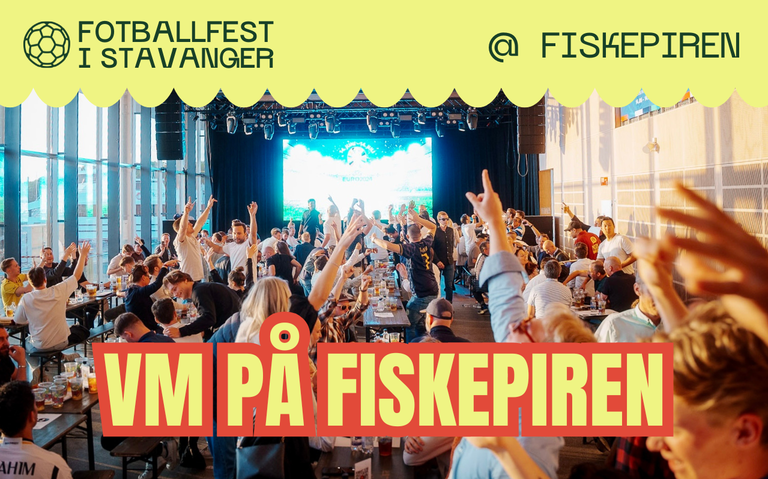Bilde for arrangement Fotball VM 26. juni // Fotballfest i Stavanger @ Fiskepiren