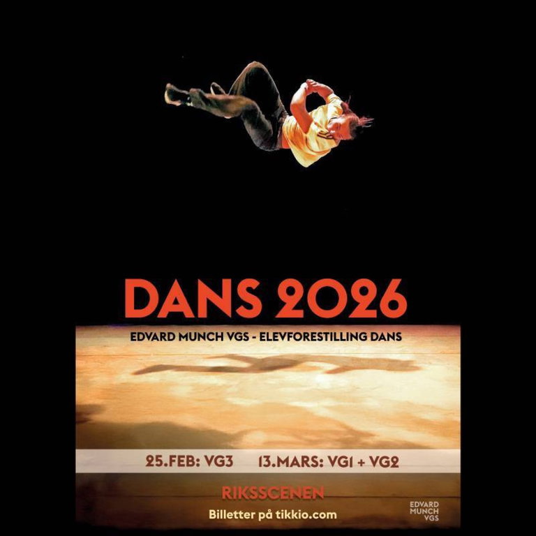 DANS 2026 - vg3 - Edvard Munch vgs kl. 18.00