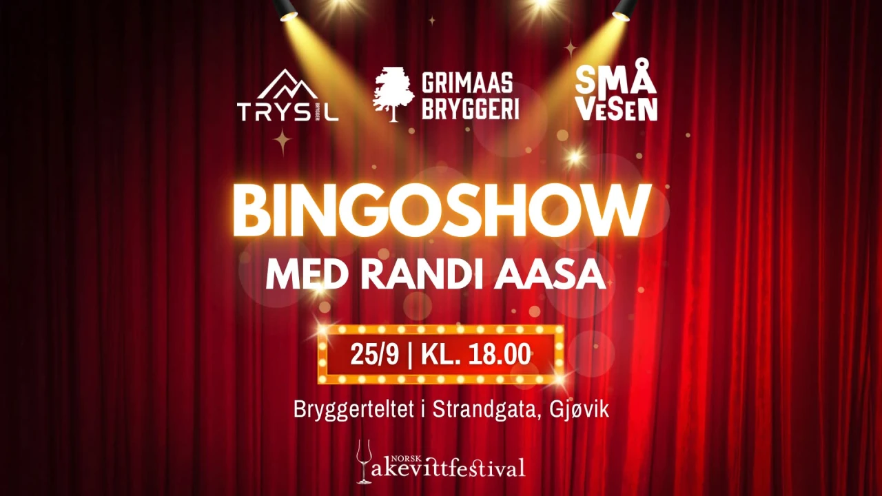  Akevittfestivalen 2026 - Bingoshow med Randi Aasa
