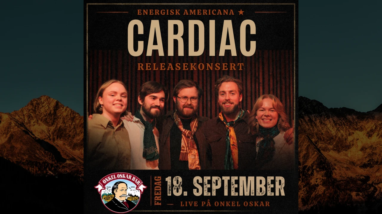 Cardiac | Releasekonsert på Onkel Oskar ⭐