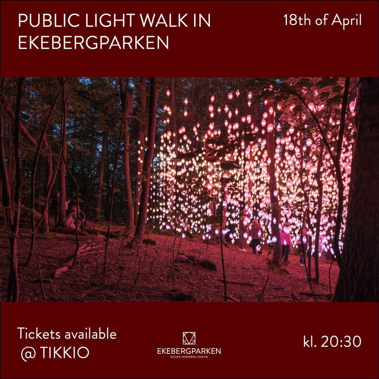 Lysvandring i Ekebergparken!