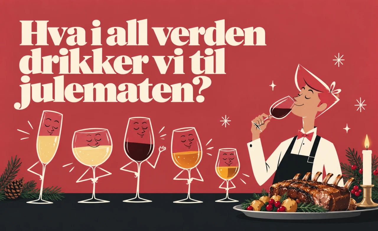 Hva i all verden drikker vi til julematen?