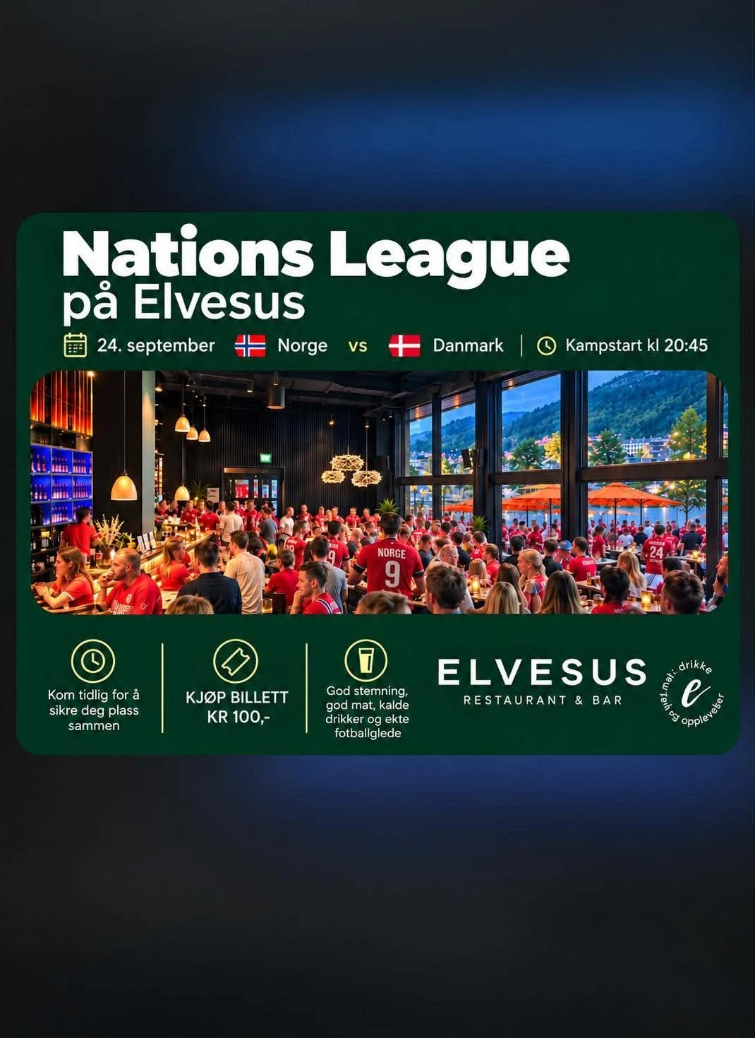 Norge vs Danmark
