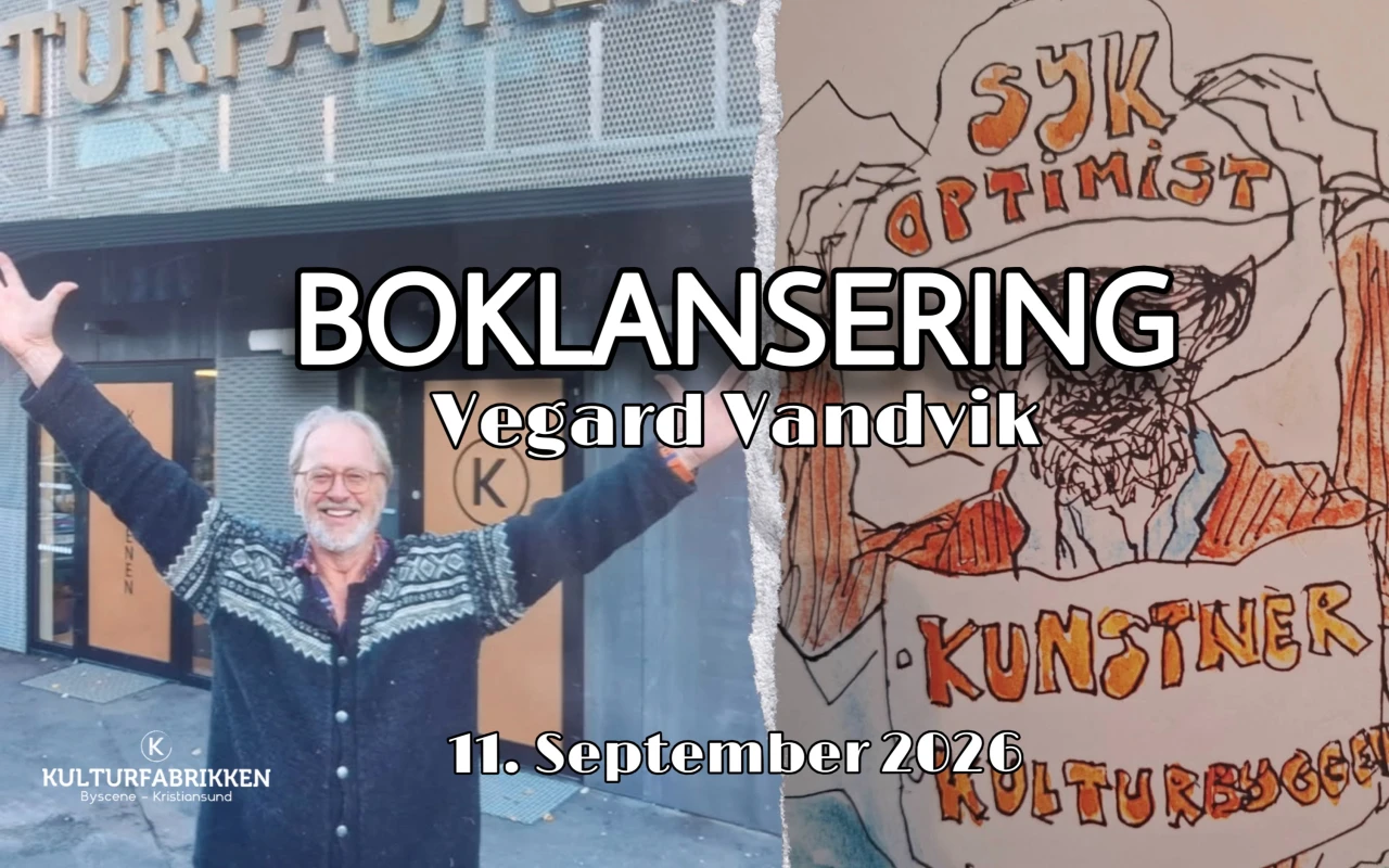 Bok lansering / Vegard Vandvik // Kulturfabrikken