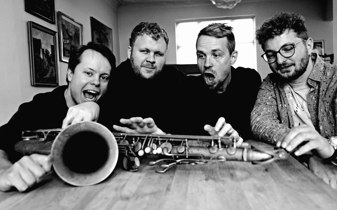 Konsert - Hos Naboen - Flat Bop (DK/NO) orgelkvartett