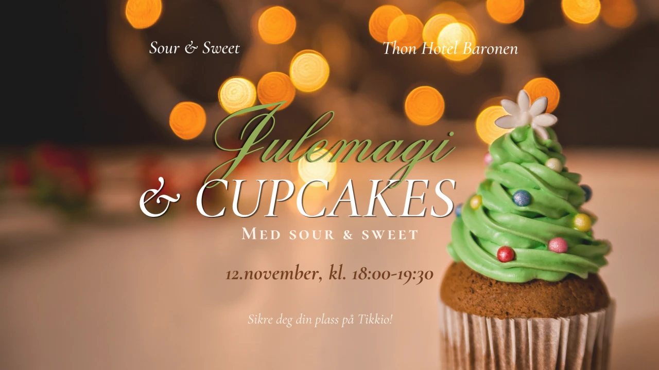 Juleverksted Ålesund - Cupcakekrans