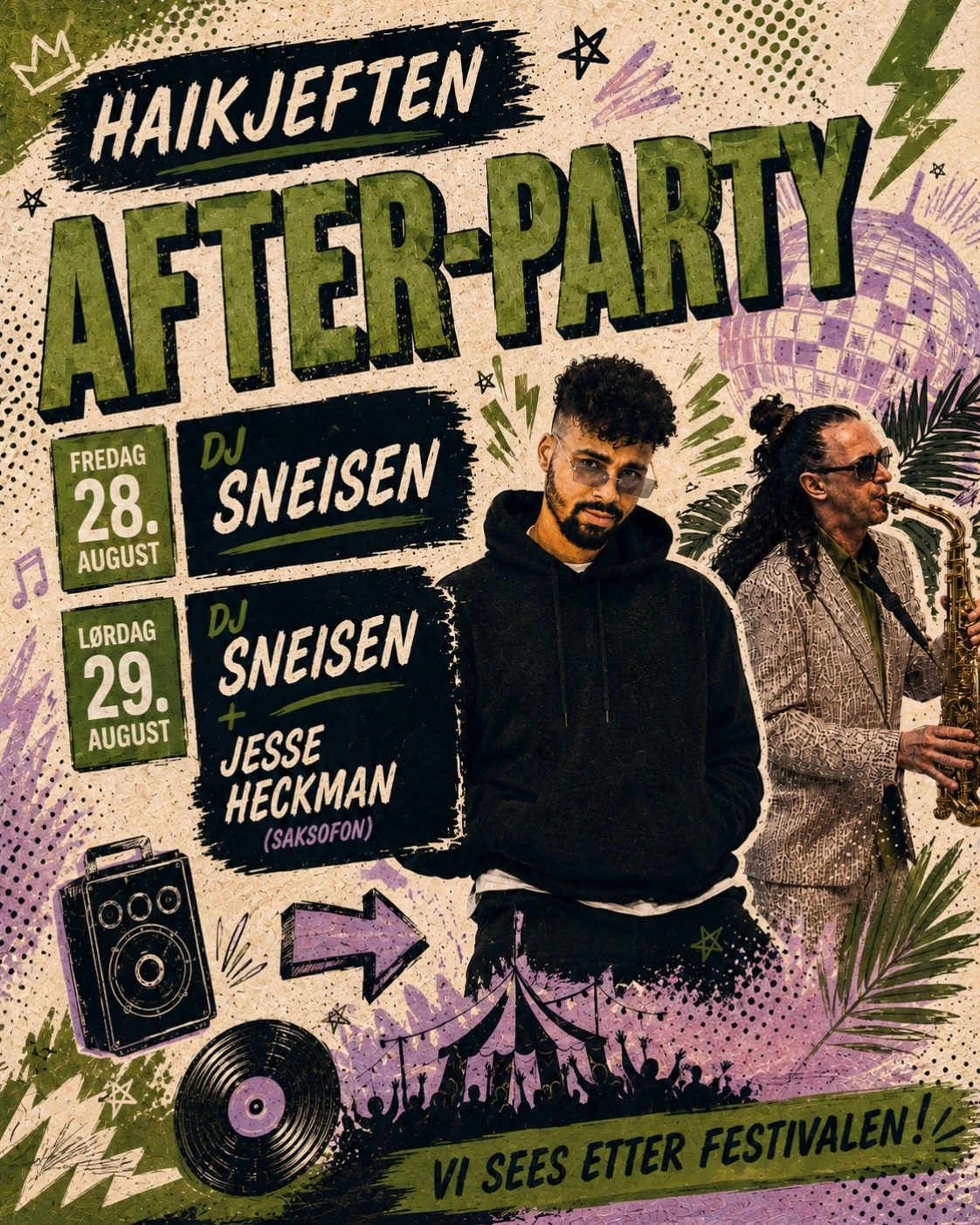 Haikjeften Afterparty // DJ Sneisen | 18 år FREDAG