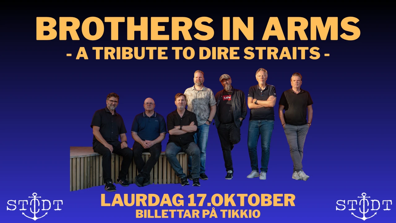 BROTHERS IN ARMS - A TRIBUTE TO DIRE STRAITS // 17.OKT // STØDT BAR & SCENE