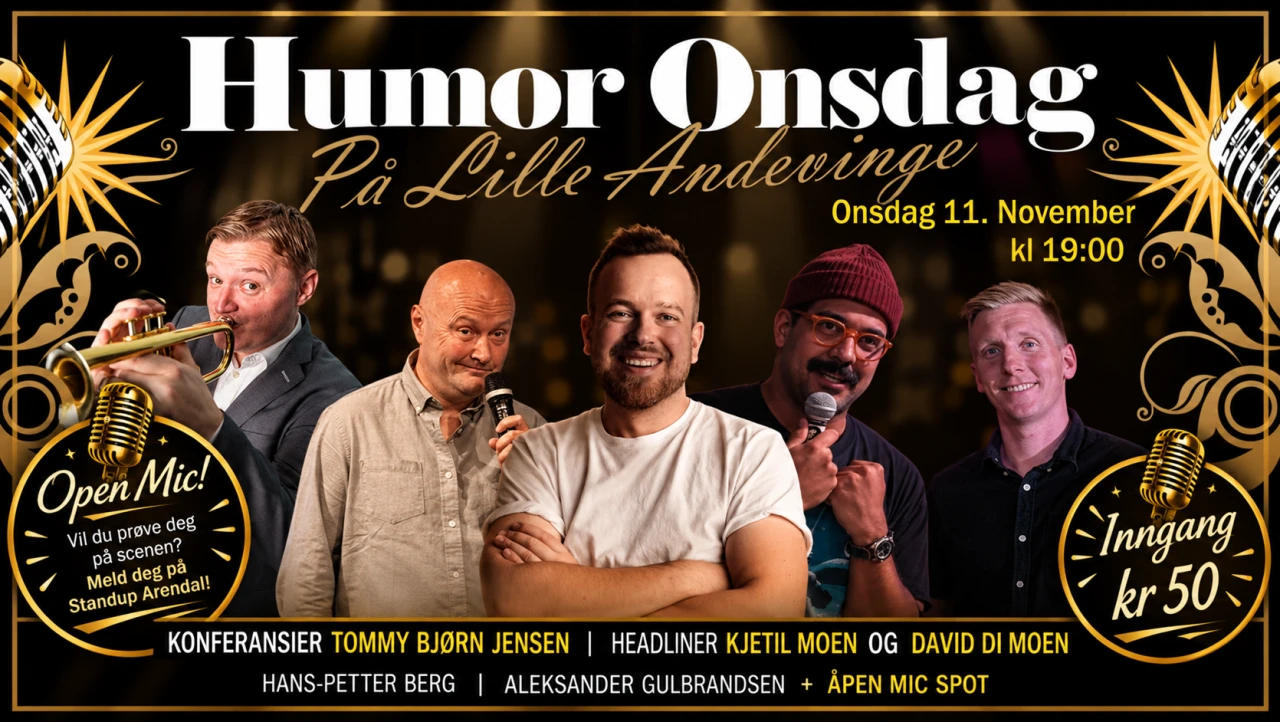 Humor Onsdag på Lille Andevinge | November