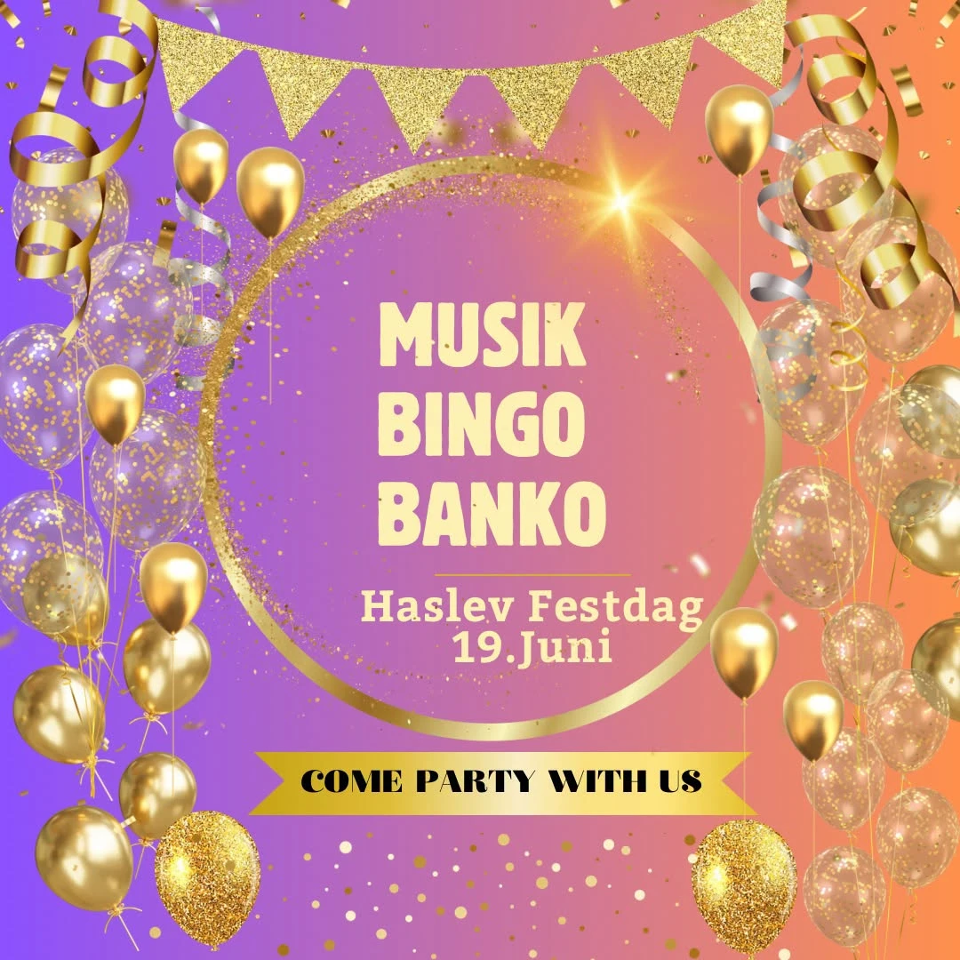 Musik Bingo Banko X Haslev Festdage💥