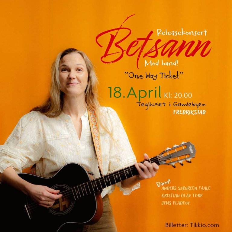 Betsann - Releasekonsert med band