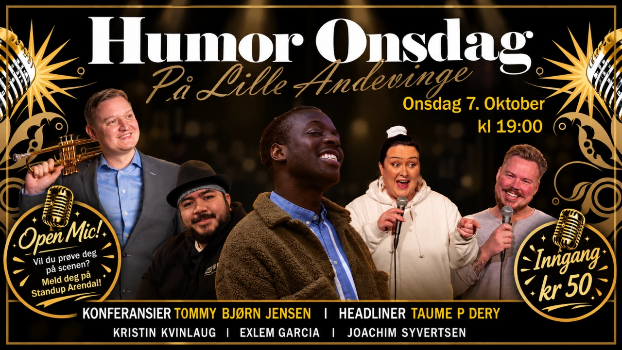 Humor Onsdag på Lille Andevinge | Oktober