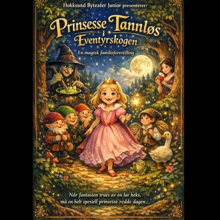 Prinsesse Tannløs I Eventyrskogen kl 16:00 Gruppe Tannløs