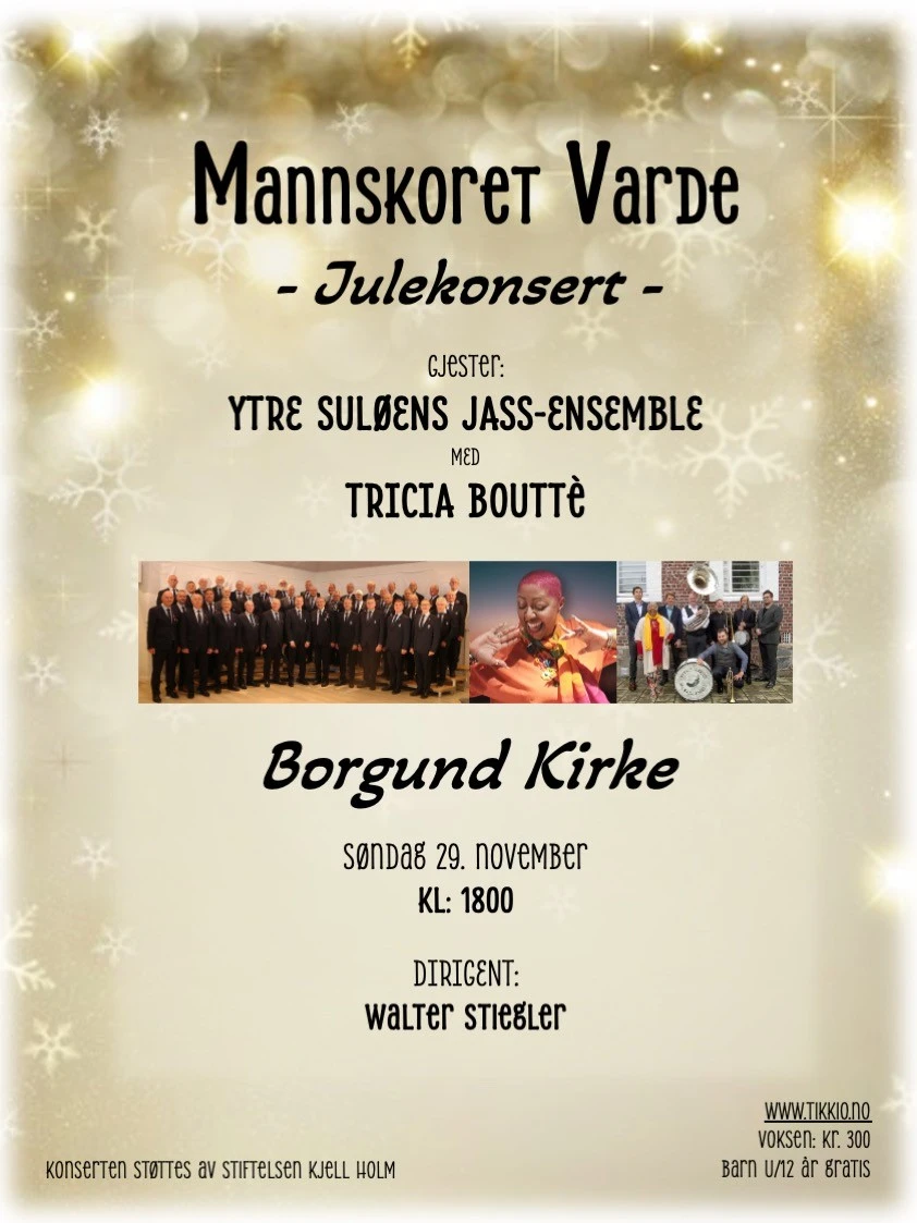 Mannskoret Varde Julekonsert