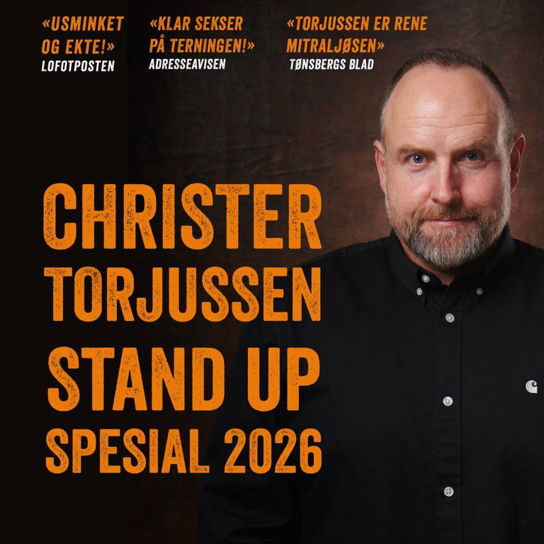 Christer Torjussen: Standup Spesial 2026