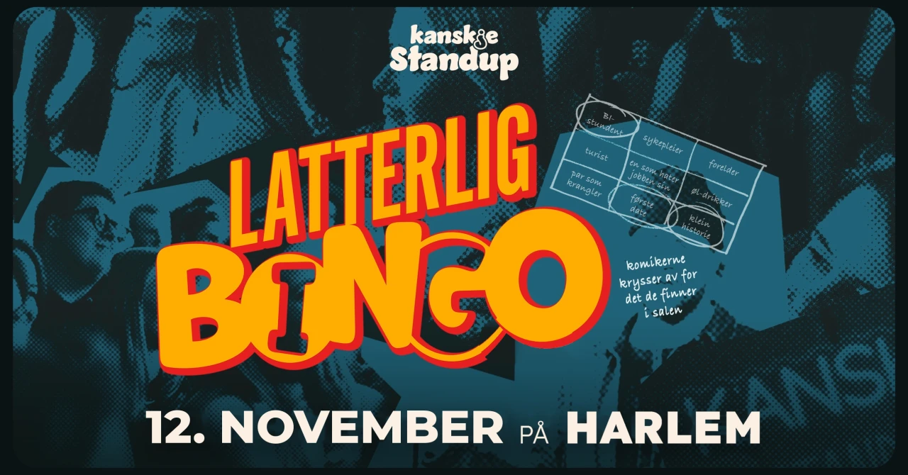 Kanskje standup presenterer: Latterlig Bingo 
