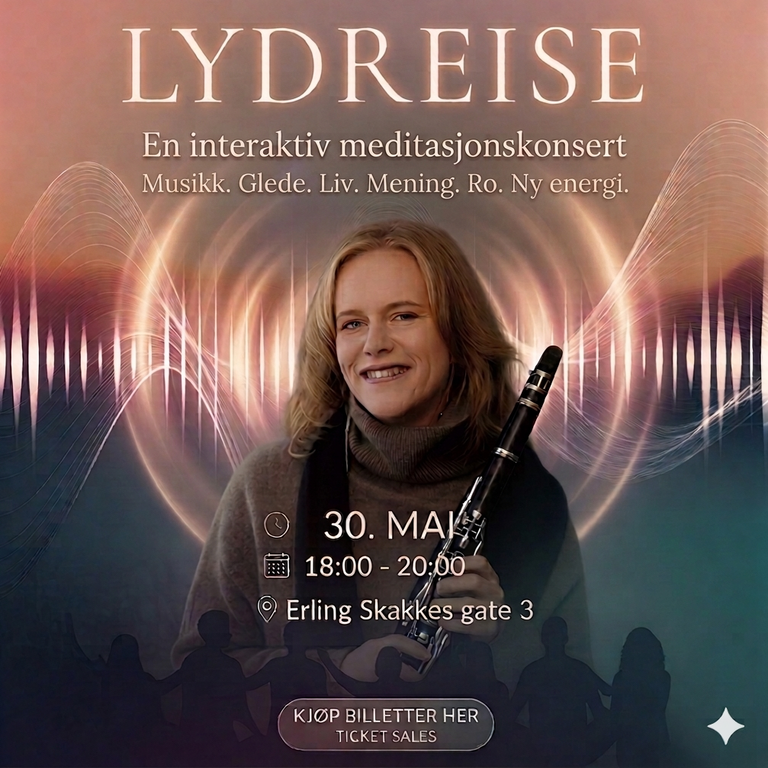 L Y D R E I S E  - en varm og meditativ musikkopplevelse