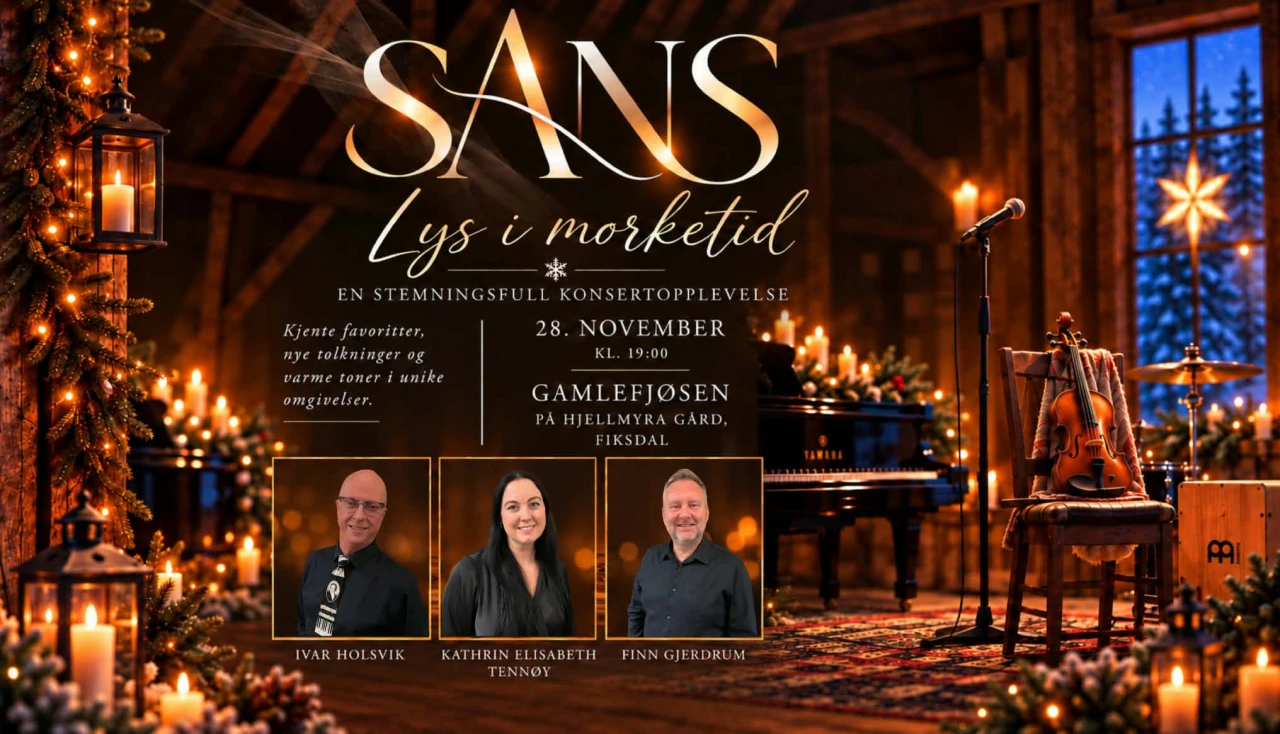 SANS- Lys i Mørketid med Kathrin Tennøy, Ivar Holsvik og Finn Gjerdrum