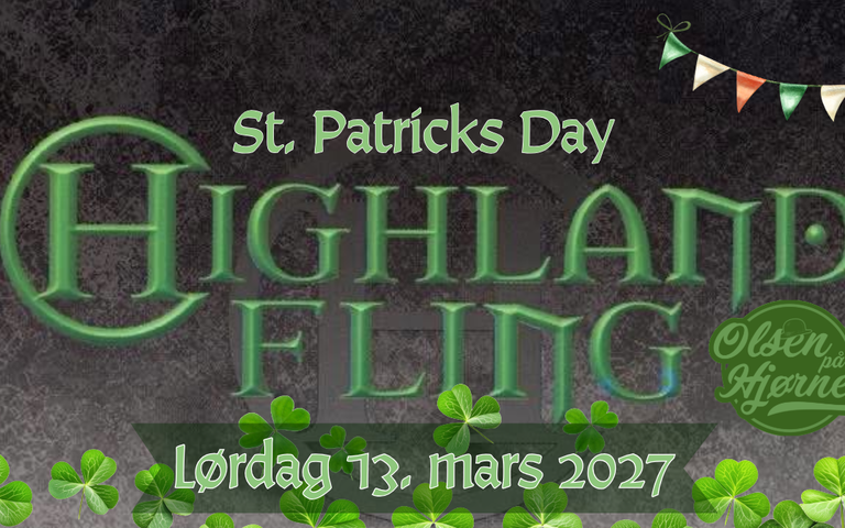 Bilde for Highland Fling - St. Patrick’s Day ☘️ Olsen på Hjørnet