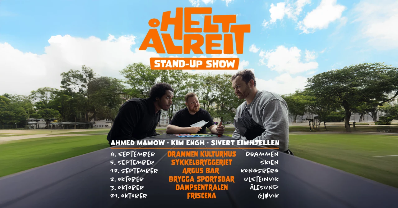 Helt Ålreit Stand-up show!
