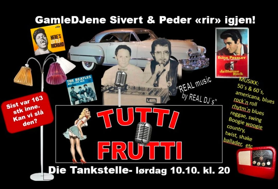 TUTTI FRUTTI - Rir igjen!