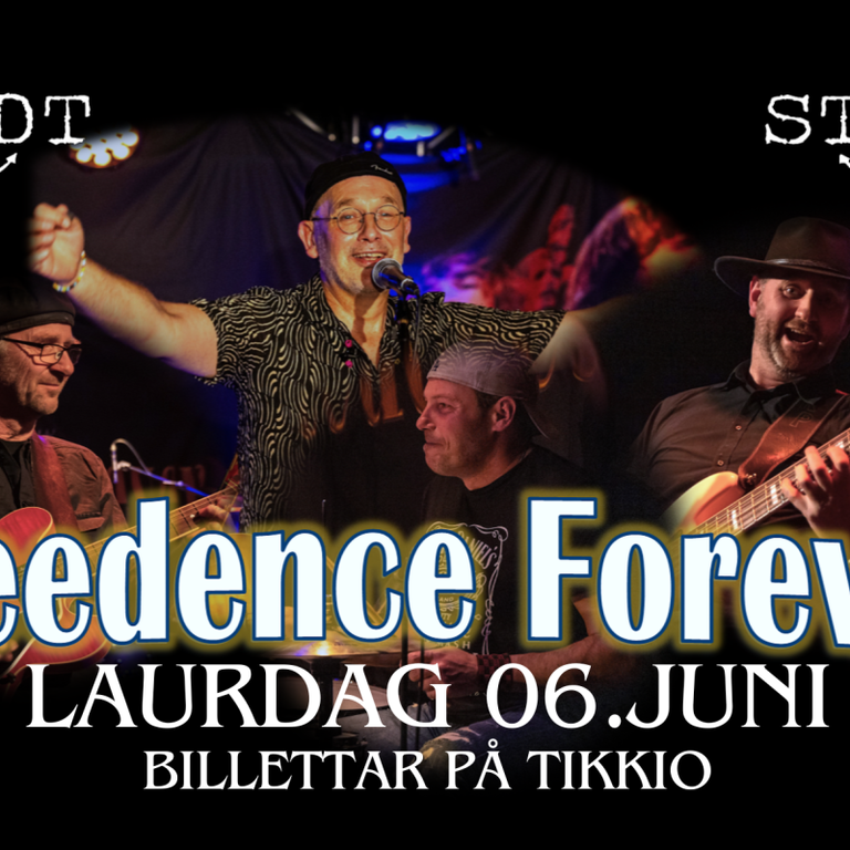 CREEDENCE FOREVER // LAURDAG 06.JUNI // STØDT BAR & SCENE