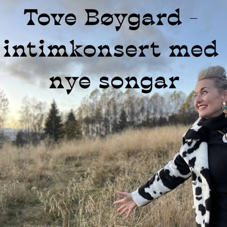 Tove Bøygard - Intimkonsert med nye songar på Wiese. Support Trine Harbak.