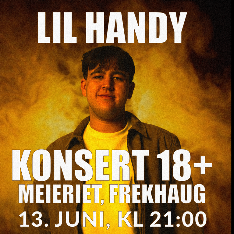 Lil Handy konsert - 18+