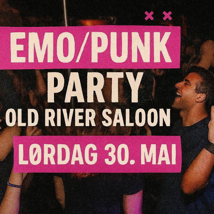 Tilbake til 2000-tallet: Emo/Punk-party på Old River saloon