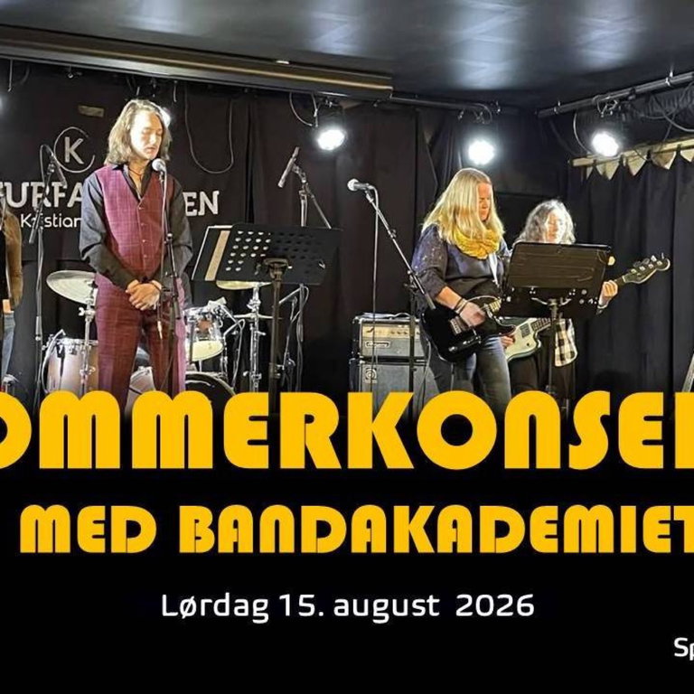 Sommerkonsert med BandAkademiet // Kulturfabrikken