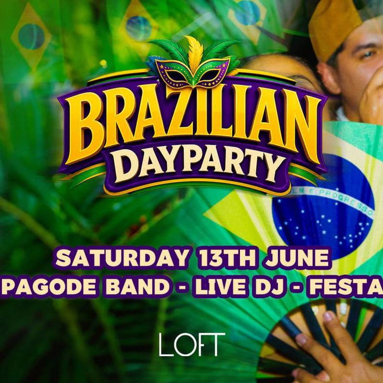BRAZILIAN DAYPARTY @ LOFT - PAGODE BAND and LIVE DJ