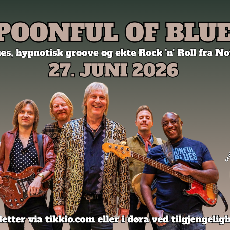 Spoonful of Blues på Onkel Thor 27. juni 2026 // VESTFOSSEN