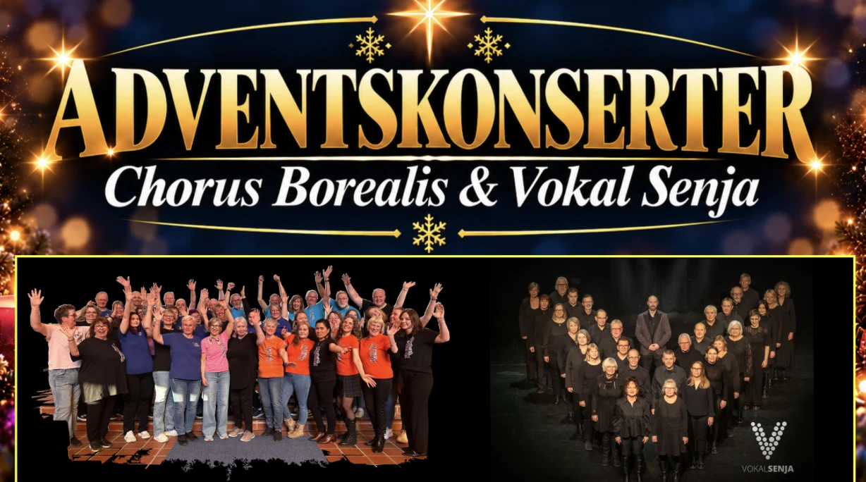 Adventskonserter - Chorus Borealis & Vokal Senja