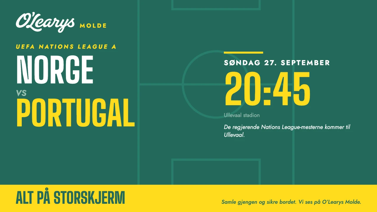 Norge mot Portugal