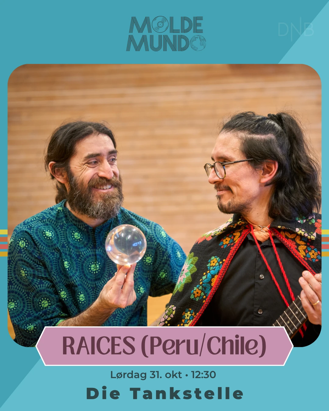 Barnekonsert på Molde Mundo: Raices (Peru/ Chile)