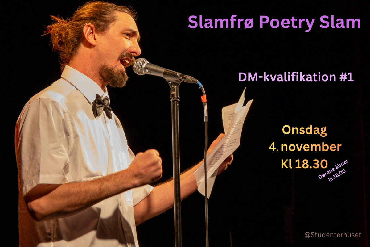  Kvalifikation #1 til Danmarksmesterskabet i Poetry-Slam