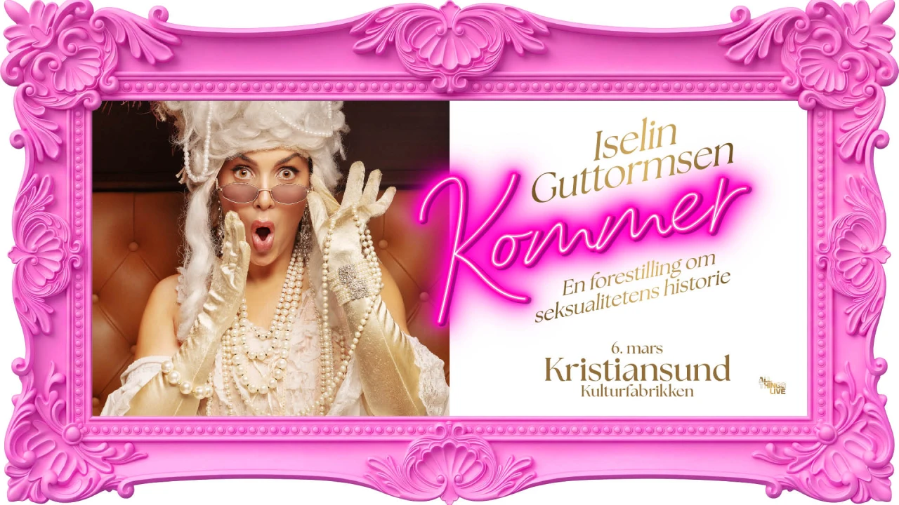 Iselin Guttormsen kommer – En forestilling om seksualitetens historie // Kulturfabrikken