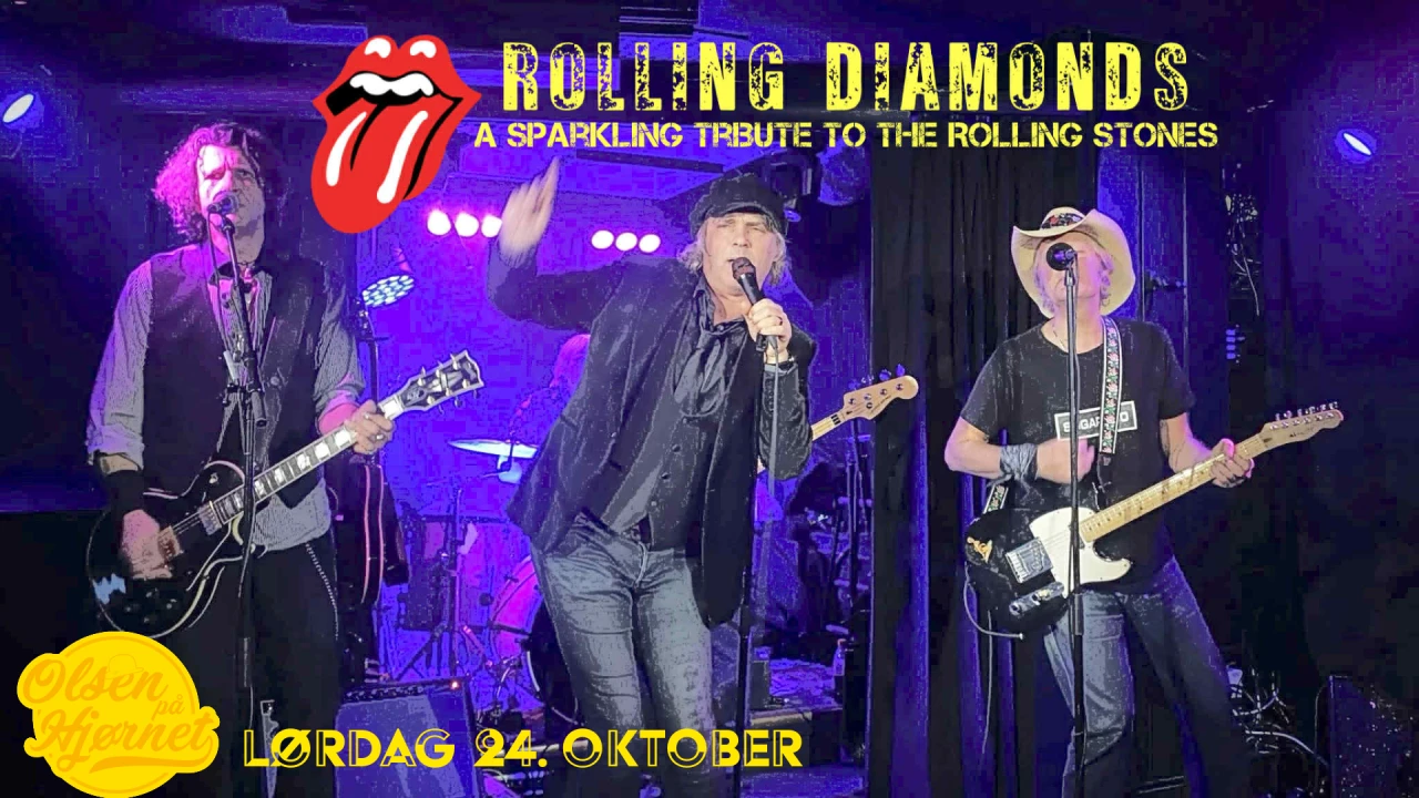 Rolling Stones Tribute med Rolling Diamonds // Olsen på Hjørnet