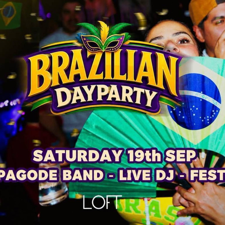 BRAZILIAN DAYPARTY @ LOFT - PAGODE BAND and LIVE DJ