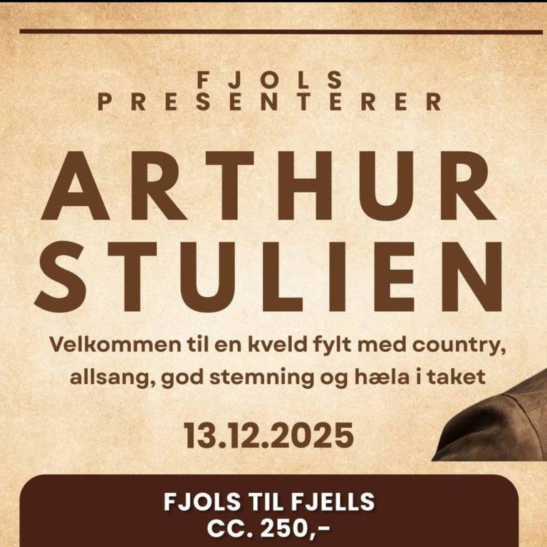 Countrykveld med Arthur Stulien