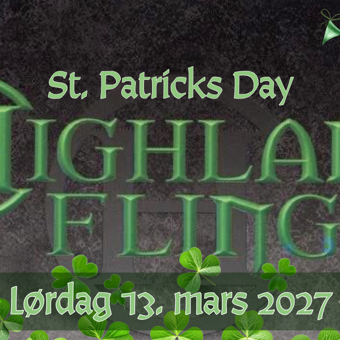 Highland Fling - St. Patrick’s Day ☘️ Olsen på Hjørnet