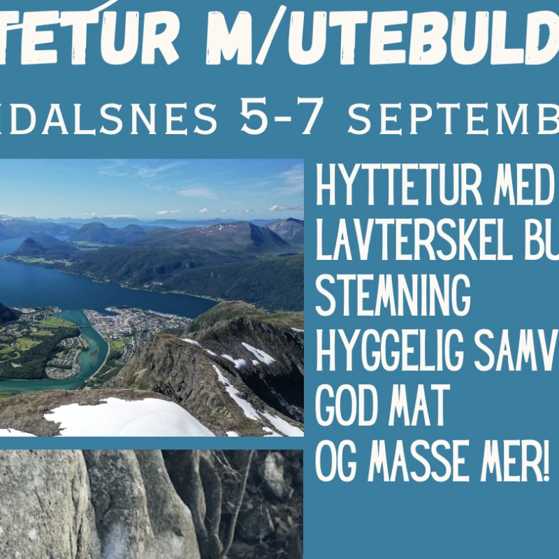 Hyttetur til Åndalsnes m/utebuldring