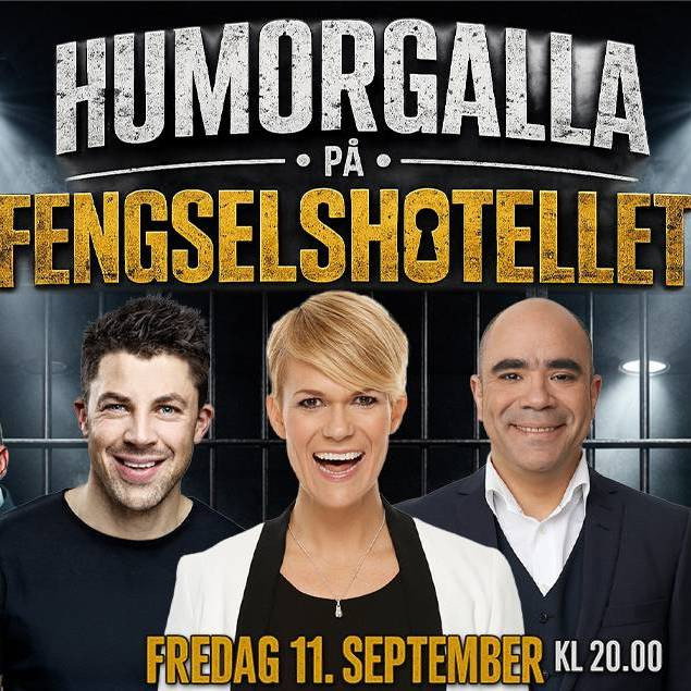 Humorgalla på Fengselshotellet | Med Nilsi, Golden og Tusvik